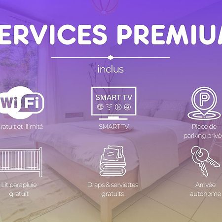 Bao Location - Ideal Pro & Groupe - Calme - Lumineux - Wifi - Terrasse - Jardin - Plage A 2Km - Proche Centre Ville, Gare, Commerces - Parking Prive تولون المظهر الخارجي الصورة