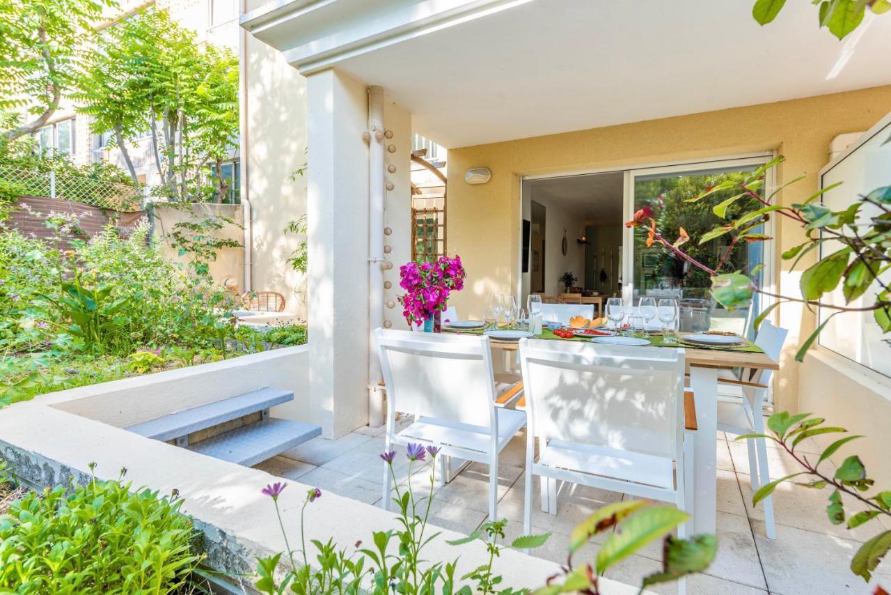 Bao Location - Ideal Pro & Groupe - Calme - Lumineux - Wifi - Terrasse - Jardin - Plage A 2Km - Proche Centre Ville, Gare, Commerces - Parking Prive تولون المظهر الخارجي الصورة