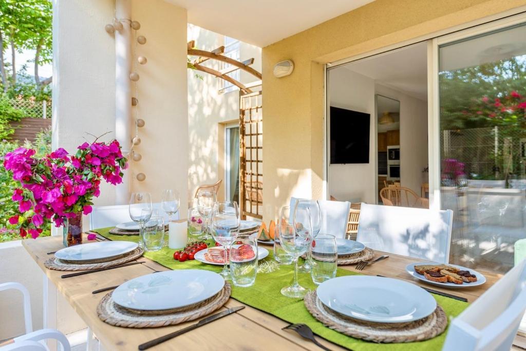 Bao Location - Ideal Pro & Groupe - Calme - Lumineux - Wifi - Terrasse - Jardin - Plage A 2Km - Proche Centre Ville, Gare, Commerces - Parking Prive تولون المظهر الخارجي الصورة