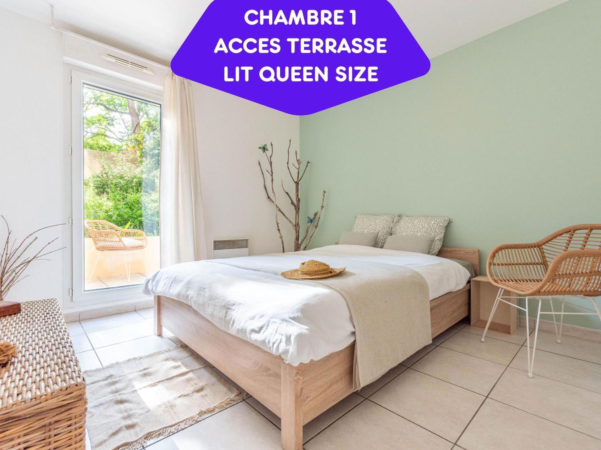 Bao Location - Ideal Pro & Groupe - Calme - Lumineux - Wifi - Terrasse - Jardin - Plage A 2Km - Proche Centre Ville, Gare, Commerces - Parking Prive تولون المظهر الخارجي الصورة
